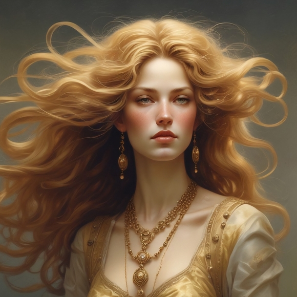 Golden Serenity Art Print - Picture 1 of 1